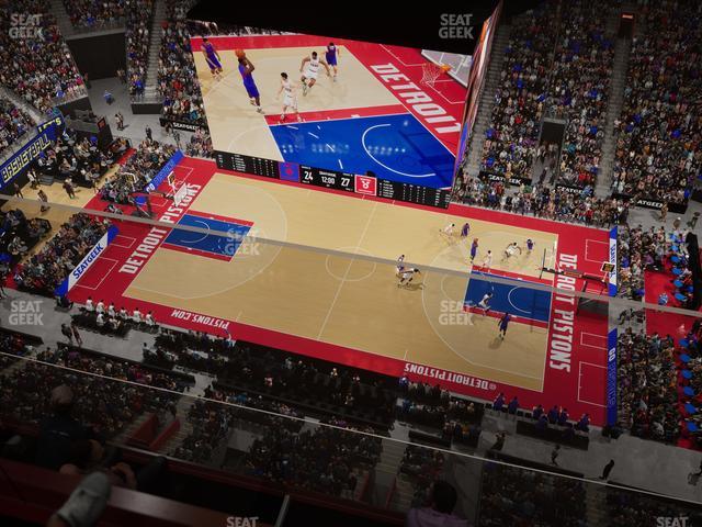 Little Caesars Arena - Section Upper Gondola 26 Seat View Little Caesars Arena - Section Upper Gondola 26 Seat View