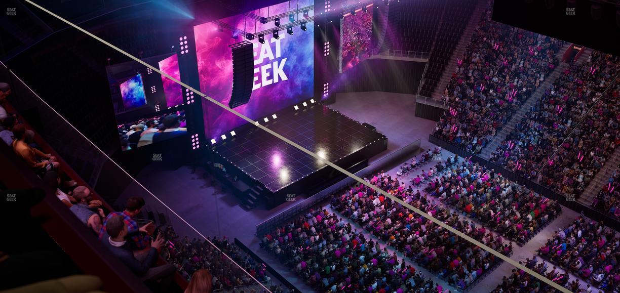 Little Caesars Arena - Section Upper Gondola 26 Seat View