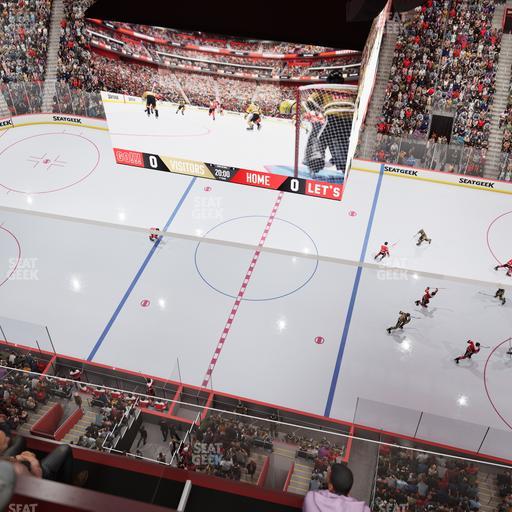 Little Caesars Arena - Section Upper Gondola 26 Seat View