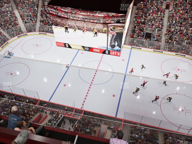 Little Caesars Arena - Section Upper Gondola 26 Seat View