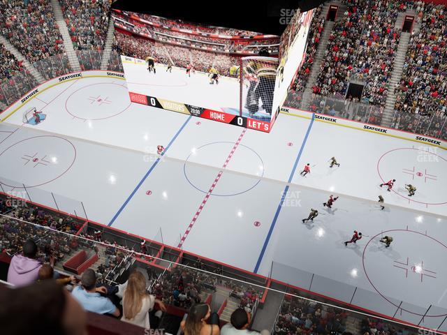 Little Caesars Arena - Section Upper Gondola 27 Seat View