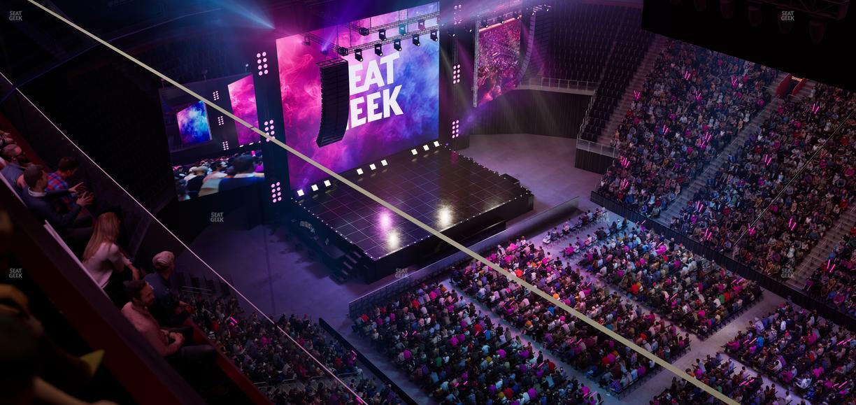 Little Caesars Arena - Section Upper Gondola 27 Seat View