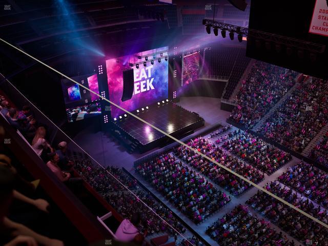 Little Caesars Arena - Section Upper Gondola 27 Seat View