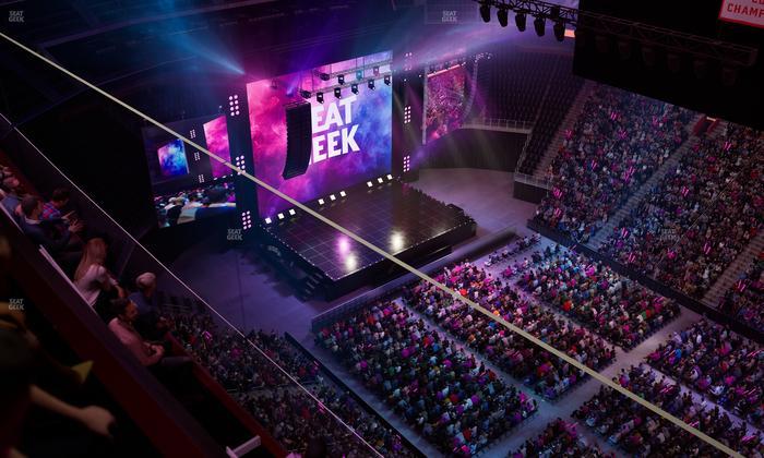 Little Caesars Arena - Section Upper Gondola 27 Seat View