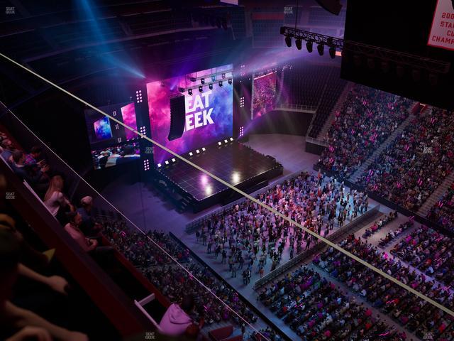Little Caesars Arena - Section Upper Gondola 27 Seat View