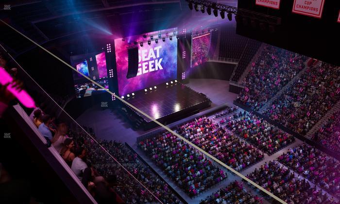Little Caesars Arena - Section Upper Gondola 28 Seat View