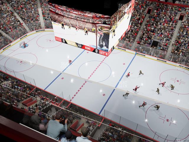Little Caesars Arena - Section Upper Gondola 28 Seat View