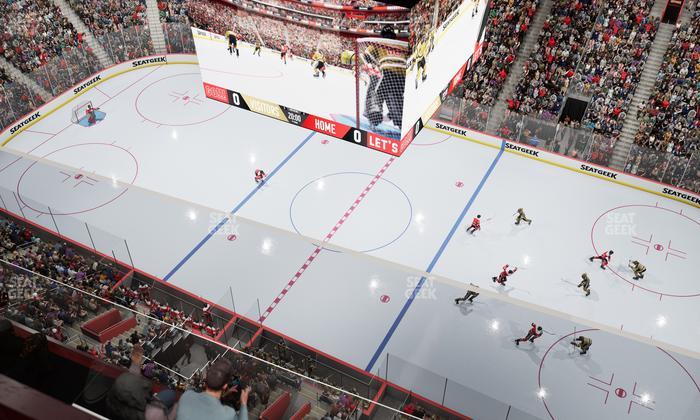 Little Caesars Arena - Section Upper Gondola 28 Seat View