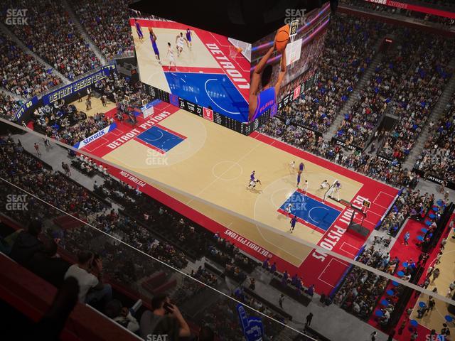 Little Caesars Arena - Section Upper Gondola 29 Seat View Little Caesars Arena - Section Upper Gondola 29 Seat View