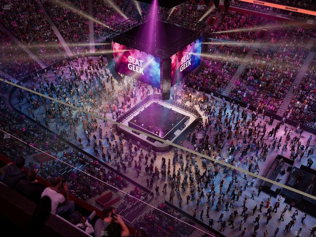 Little Caesars Arena - Section Upper Gondola 29 Seat View
