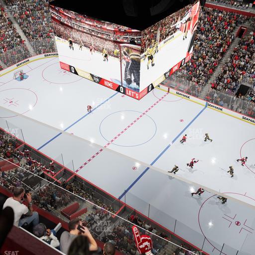 Little Caesars Arena - Section Upper Gondola 29 Seat View