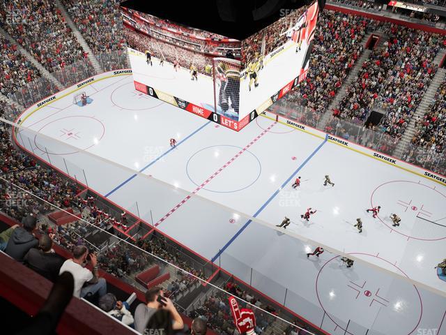 Little Caesars Arena - Section Upper Gondola 29 Seat View