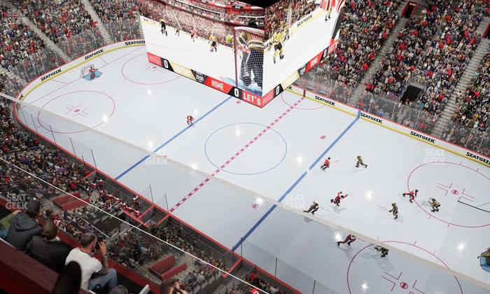 Little Caesars Arena - Section Upper Gondola 29 Seat View