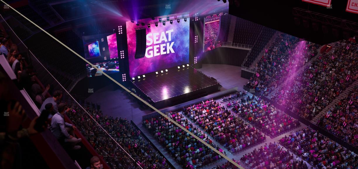 Little Caesars Arena - Section Upper Gondola 29 Seat View