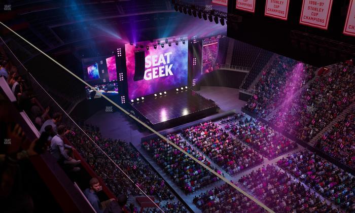 Little Caesars Arena - Section Upper Gondola 29 Seat View
