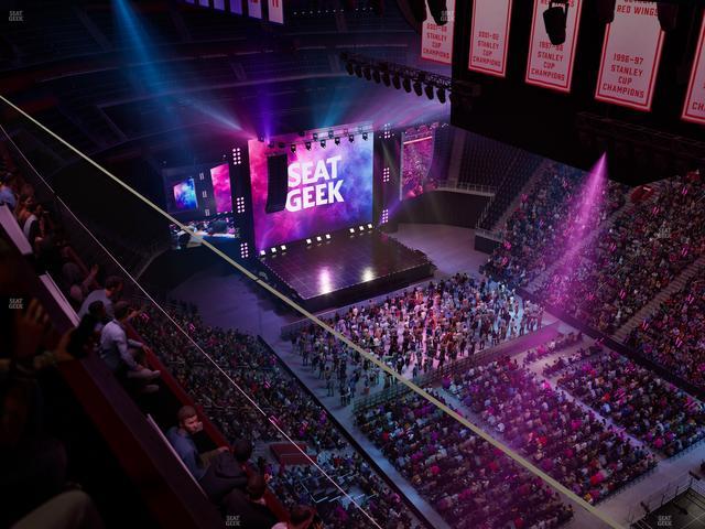 Little Caesars Arena - Section Upper Gondola 29 Seat View