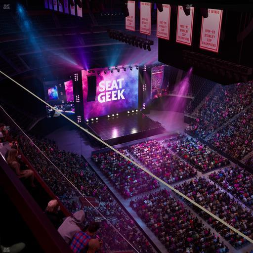 Little Caesars Arena - Section Upper Gondola 30 Seat View