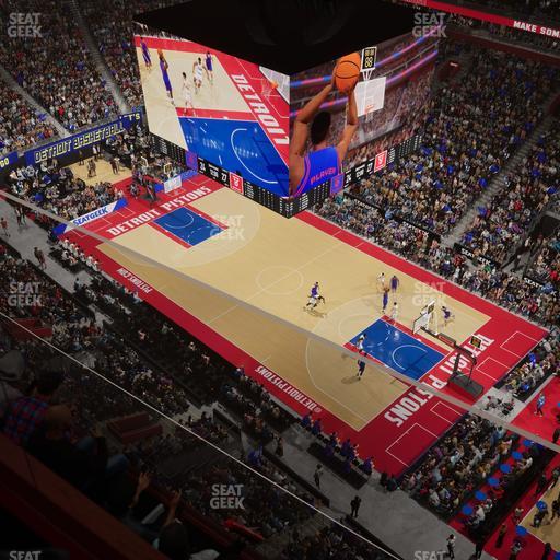 Little Caesars Arena - Section Upper Gondola 30 Seat View