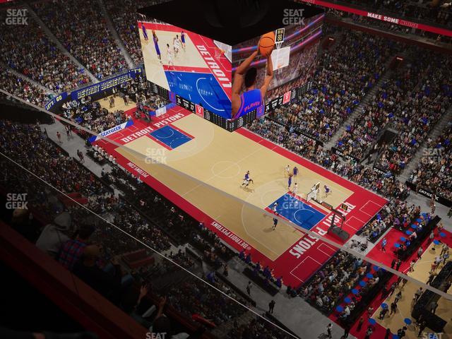 Little Caesars Arena - Section Upper Gondola 30 Seat View