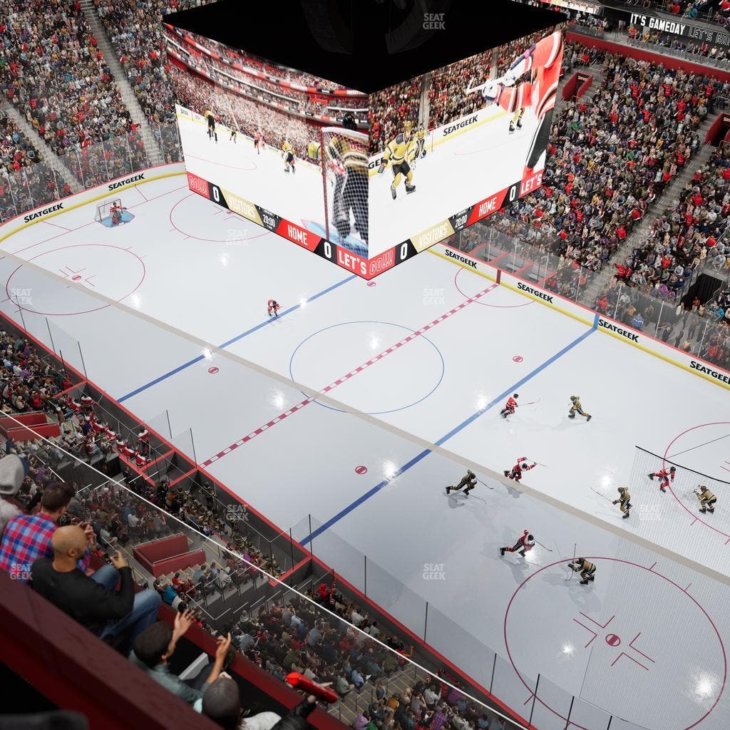 Little Caesars Arena - Section Upper Gondola 30 Seat View