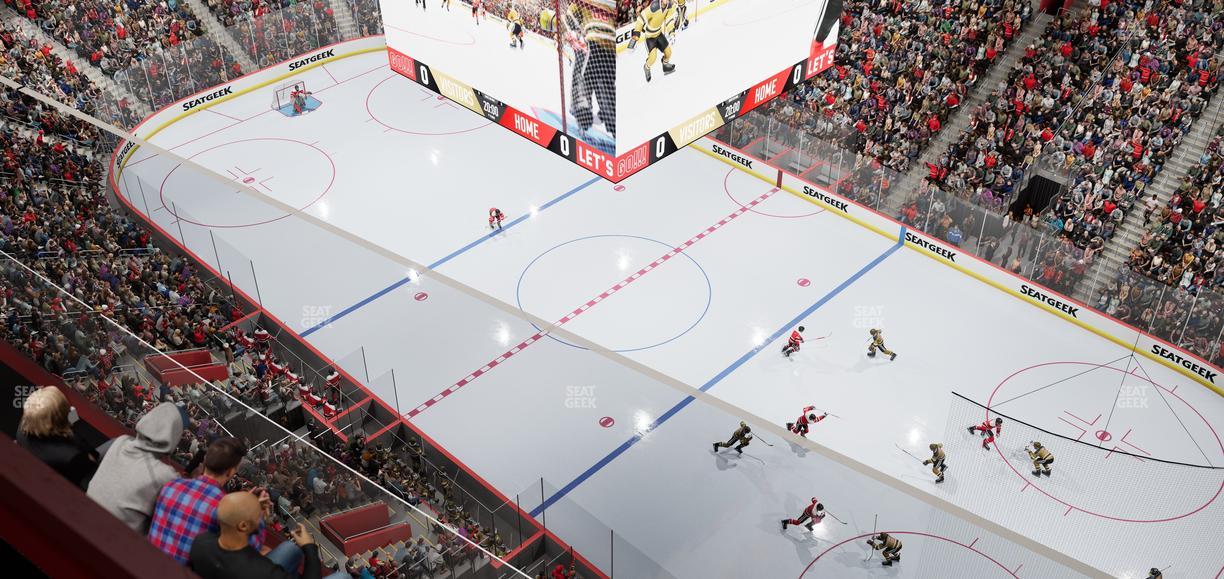 Little Caesars Arena - Section Upper Gondola 30 Seat View