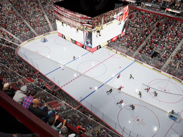 Little Caesars Arena - Section Upper Gondola 30 Seat View