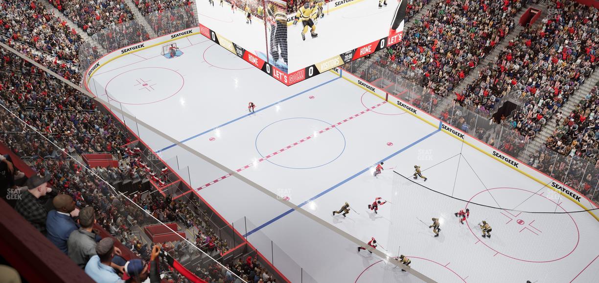 Little Caesars Arena - Section Upper Gondola 31 Seat View