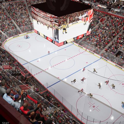Little Caesars Arena - Section Upper Gondola 31 Seat View