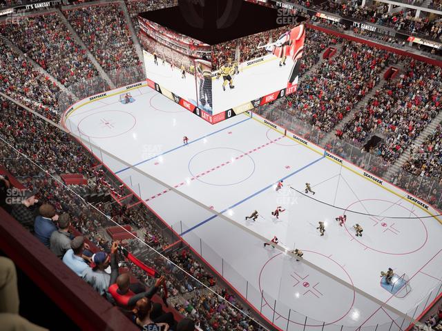 Little Caesars Arena - Section Upper Gondola 31 Seat View