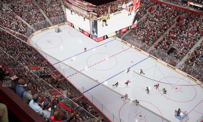 Little Caesars Arena - Section Upper Gondola 31 Seat View