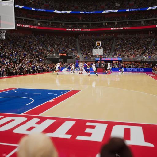 Little Caesars Arena - Section Vip A Seat View