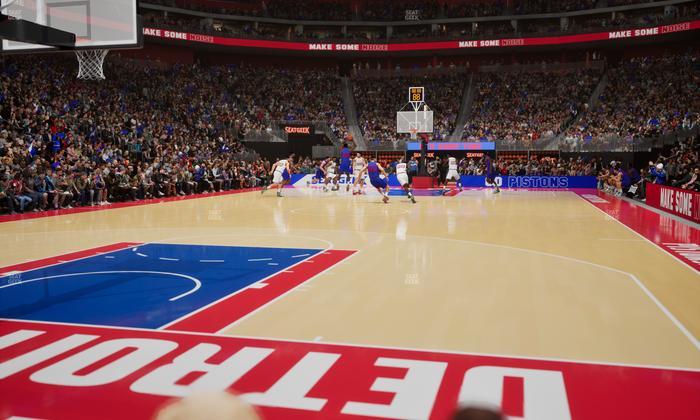 Little Caesars Arena - Section Vip A Seat View