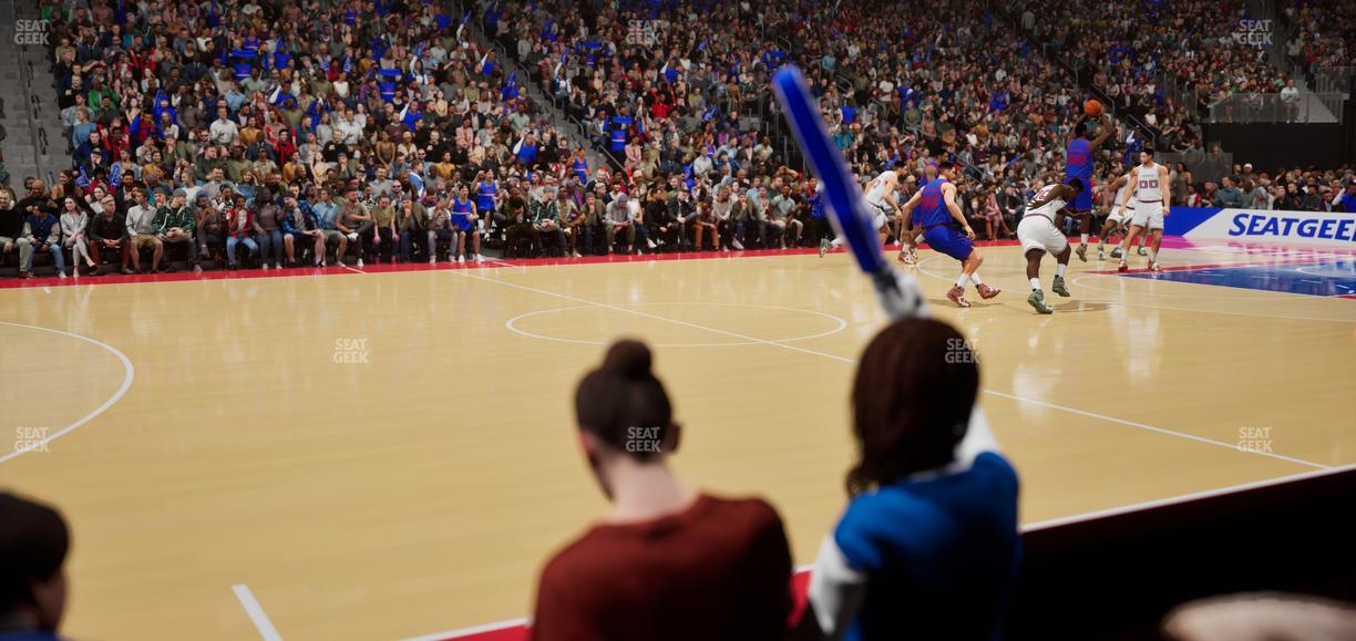 Little Caesars Arena - Section Vip Aa Seat View