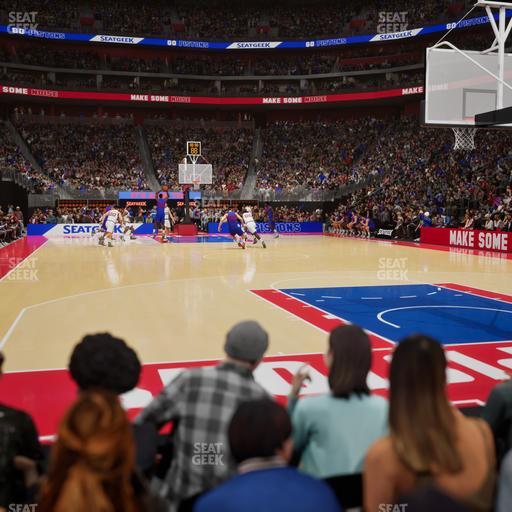 Little Caesars Arena - Section Vip B Seat View