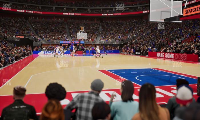 Little Caesars Arena - Section Vip B Seat View