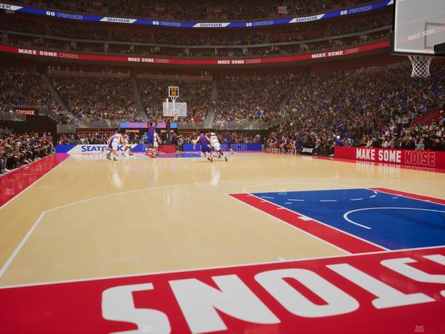 Little Caesars Arena - Section Vip B Seat View