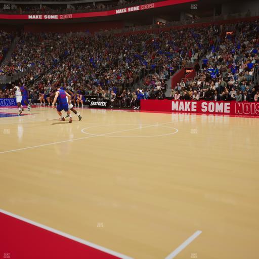 Little Caesars Arena - Section Vip C Seat View