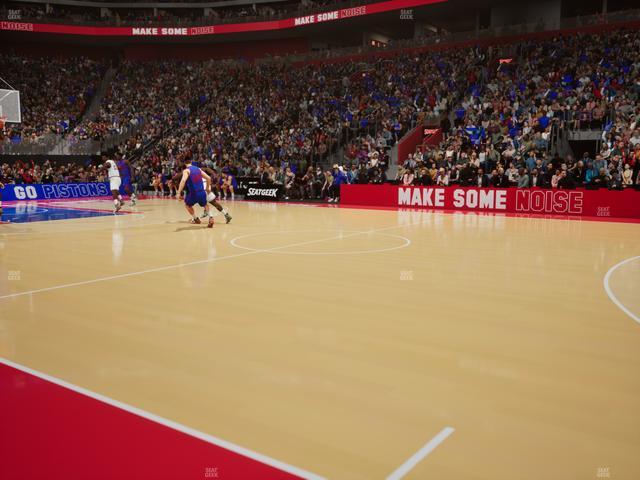 Little Caesars Arena - Section Vip C Seat View