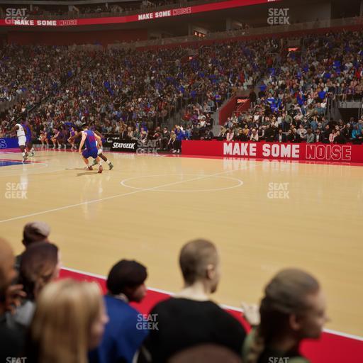 Little Caesars Arena - Section Vip C Seat View