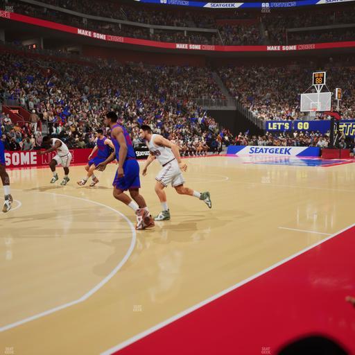 Little Caesars Arena - Section Vip D Seat View