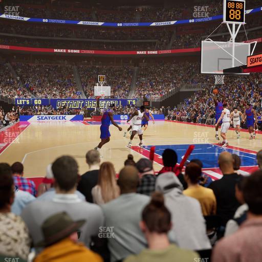 Little Caesars Arena - Section Vip F Seat View