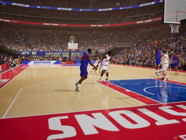 Little Caesars Arena - Section Vip F Seat View