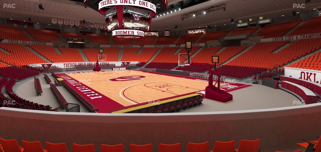 Lloyd Noble Center - Section 103 Seat View