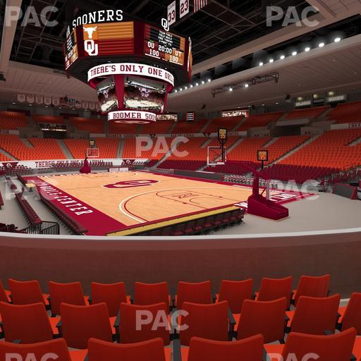 Lloyd Noble Center - Section 103 Seat View