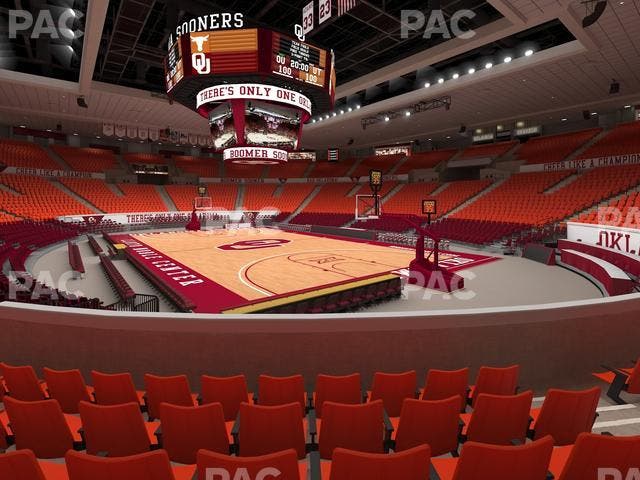 Lloyd Noble Center - Section 103 Seat View