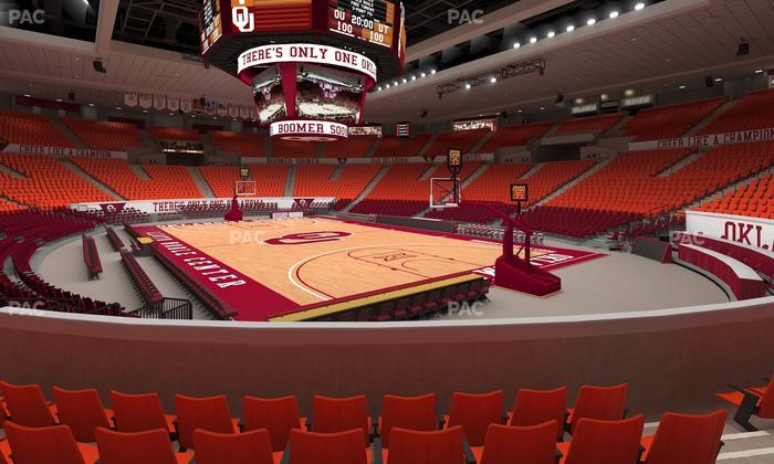 Lloyd Noble Center - Section 103 Seat View