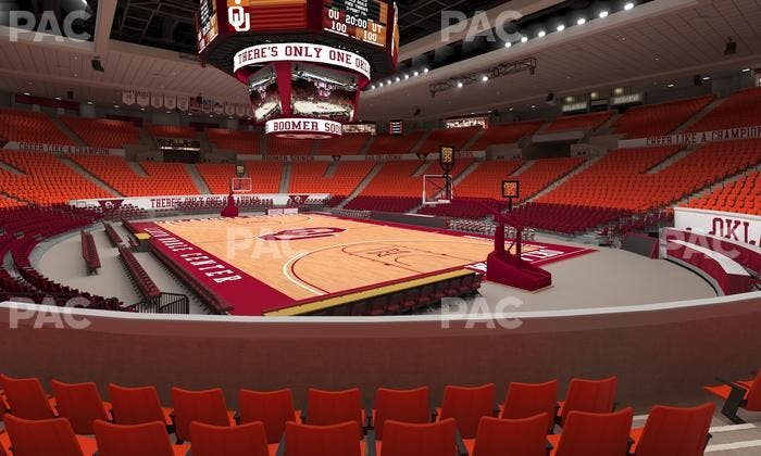 Lloyd Noble Center - Section 103 Seat View