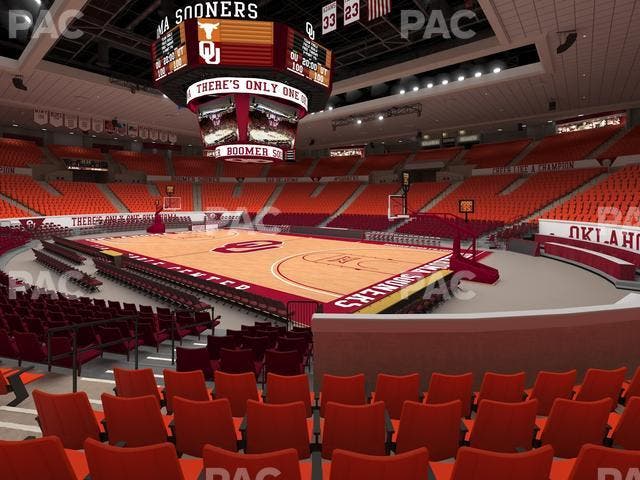Lloyd Noble Center - Section 104 Seat View