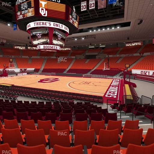 Lloyd Noble Center - Section 105 Seat View