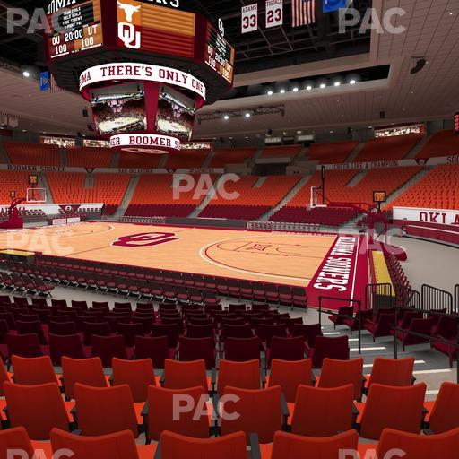 Lloyd Noble Center - Section 105 Seat View